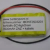 NiCD 2SC HT ZAZ 2,4V 1800mAh 46x23x43mm