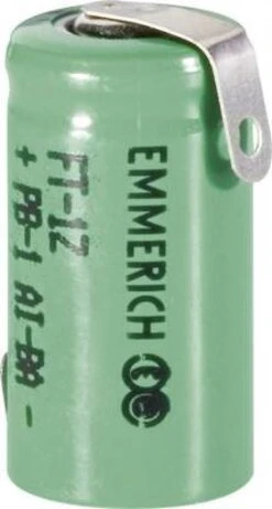 XCell NiMh Batterij 1/2AA 1,2V 600mAh Soldeerlip