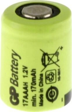 GP17AAAH1A1P NiMh 1/3AAA 1,2V 170mAh Met Sold Lipp