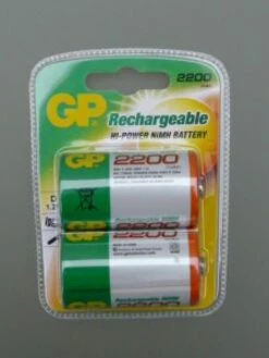 Varta Power Accu & R2U 56720 D 1,2V 3000mAh BL2