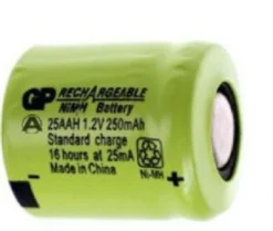 GP75AAH NiMh 2/3AA 1,2V 750mAh Industrieel