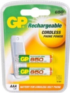 GP100AAAHCEC2 NiMh AAA 1,2V 950mAh BL2