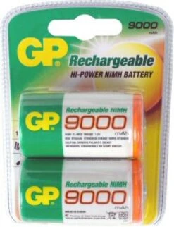 GP220DHCC2 NiMh D 1,2V 2200mAh BL2