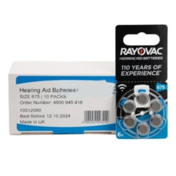 Rayovac 10 (PR10) Acoustical Special - 10 Pakjes (60 Batterijen)