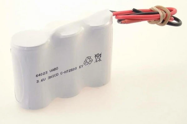 NiMh 2x4/3A HT SBS 70x36x18mm 2,4V 1 NiMh 2x4/3A HT SBS 70x36x18mm 2,4V