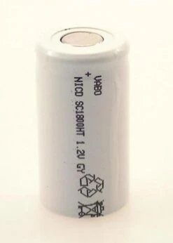 NiMH SC High Drain 1.2V 3200mAh Montage 23x42mm