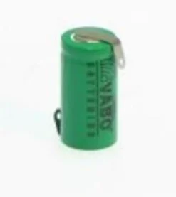 NiCD 1/3AA 1,2V 180mAh Soldeerpinnen