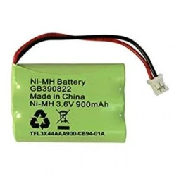 NiMh 3xAA 3S1P 3,6V 700mAh Pack Wired + Connector