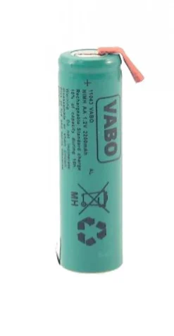 NiMH 2/3A 1,2V 1100mAh Montage