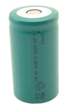 NiMH F 1.2V 14000mAh Montage