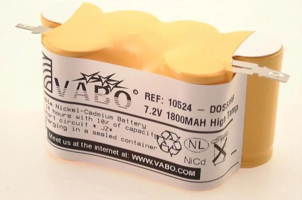 6SC HT Stack NiCad 7,2V 1800mAh Con 10977 1 6SC HT Stack NiCad 7,2V 1800mAh Con 10977