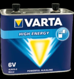 Varta 431 Blokbatterij 4R25 6V / 10.000 MAh Veren