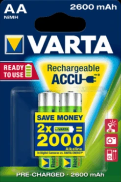 Varta 5716 Professional AA 1,2V 2600mAh R2U Bl4